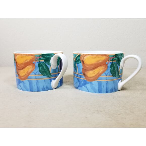 Victoria & Beale Forbidden Fruit Teacup Coffee Mug 8oz Fine Porcelain2 1/2" x2 - Picture 8 of 14